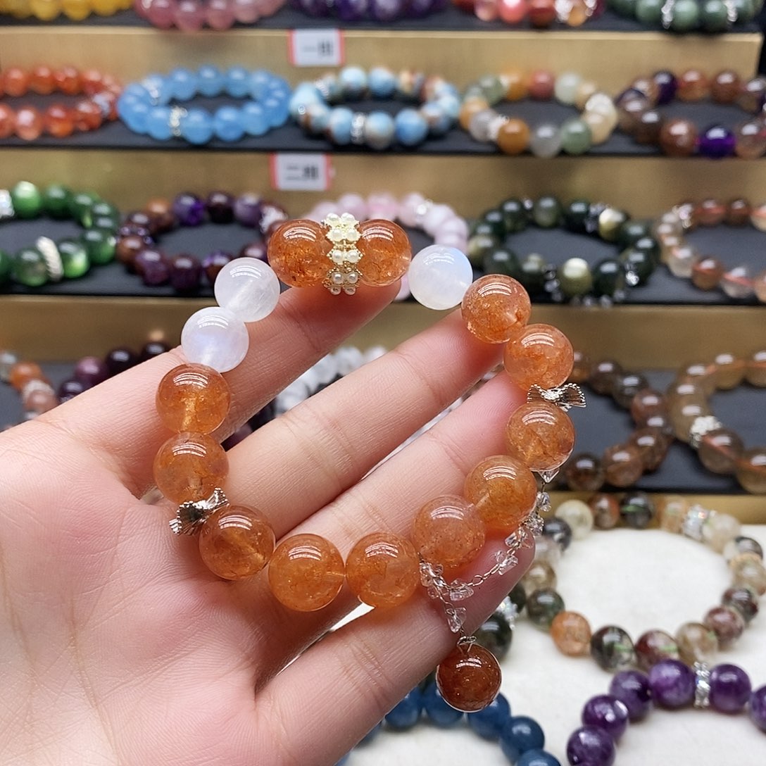 水晶手链未镶嵌草莓