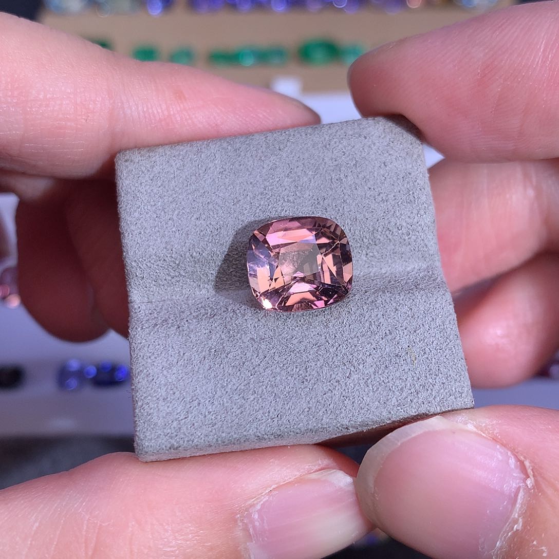 碧玺珠宝奇石未镶嵌4.08ct