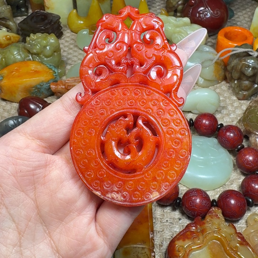 白玉菩提吊坠挂件