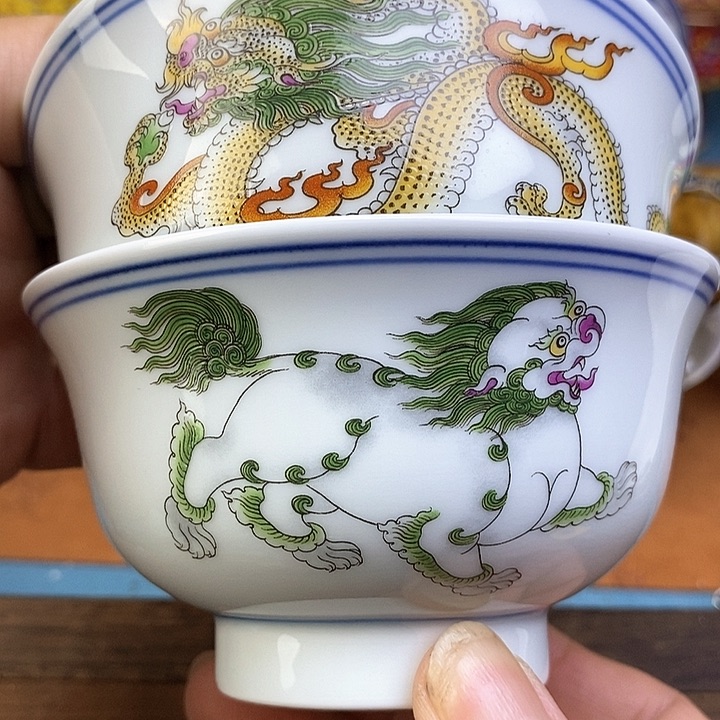 景德镇陶瓷藏式茶碗