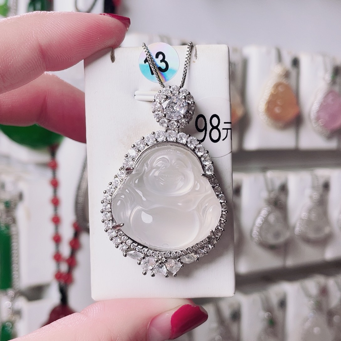 玛瑙/玉髓未镶嵌颈饰