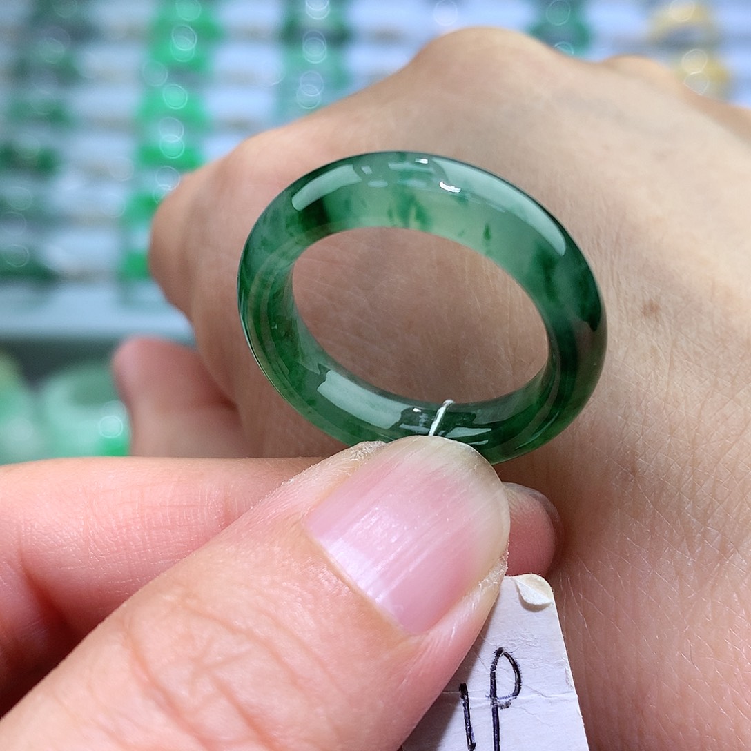 翡翠戒指未镶嵌19号