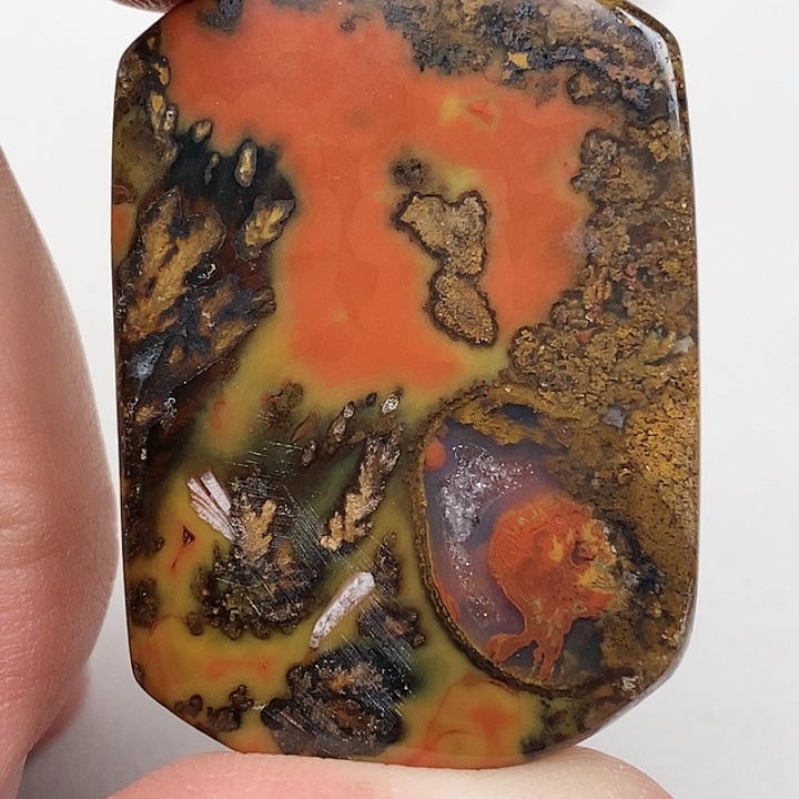 玛瑙/玉髓吊坠未镶嵌思*