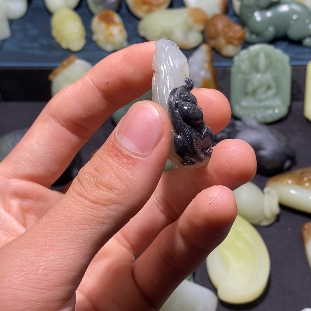 和田玉未镶嵌挂件?****?