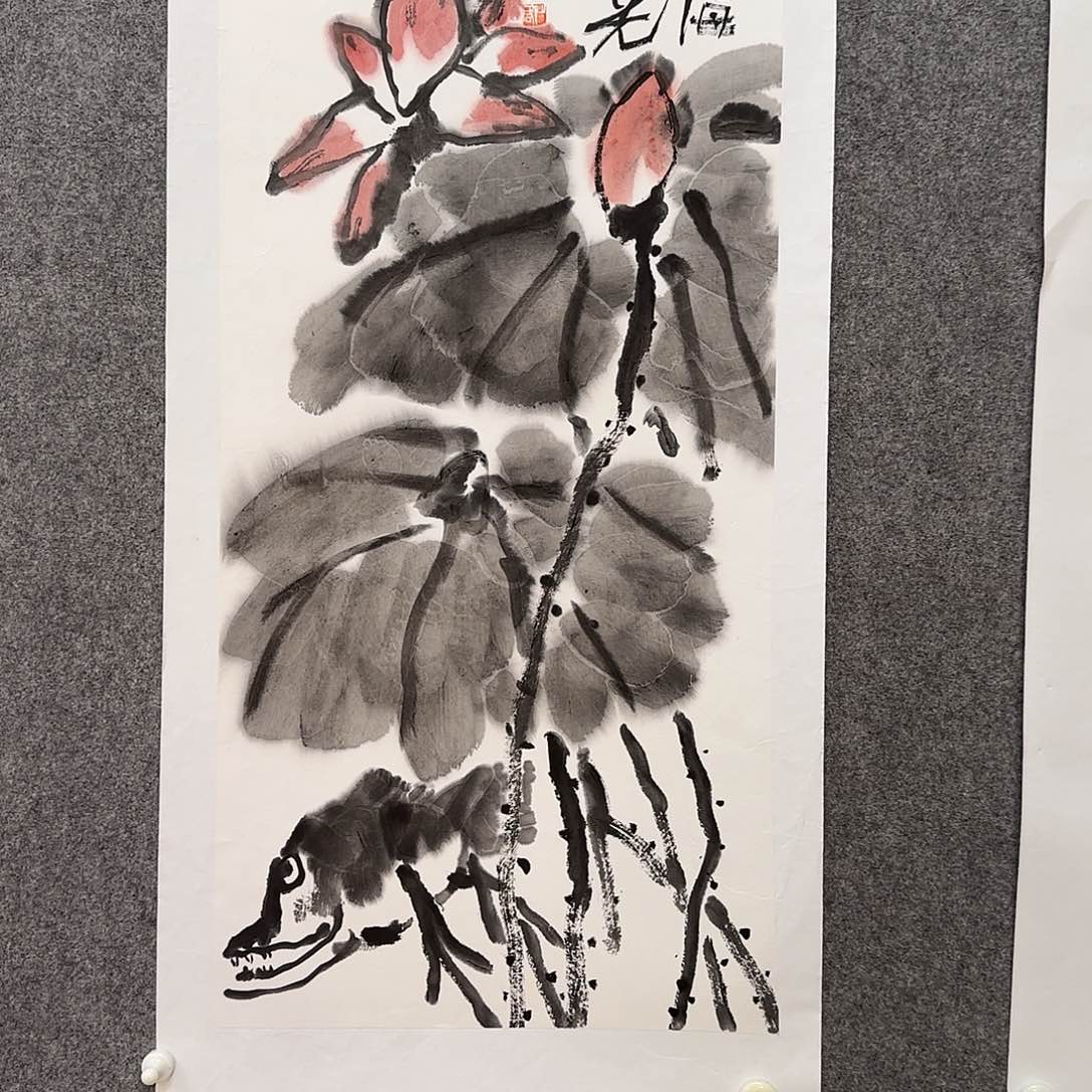 国画阿铁老师手绘作品