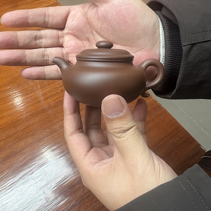 紫砂茶壶紫泥仿古