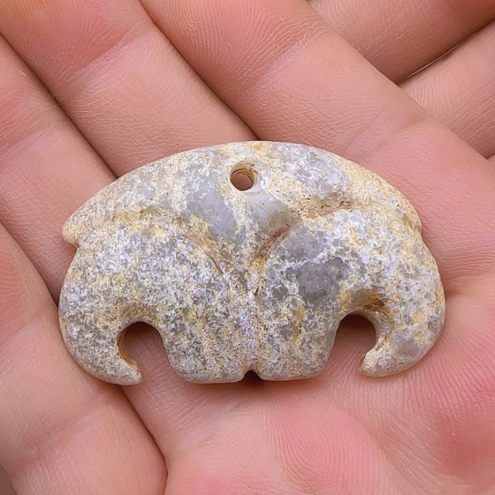 和田玉吊坠(不含链)未镶嵌