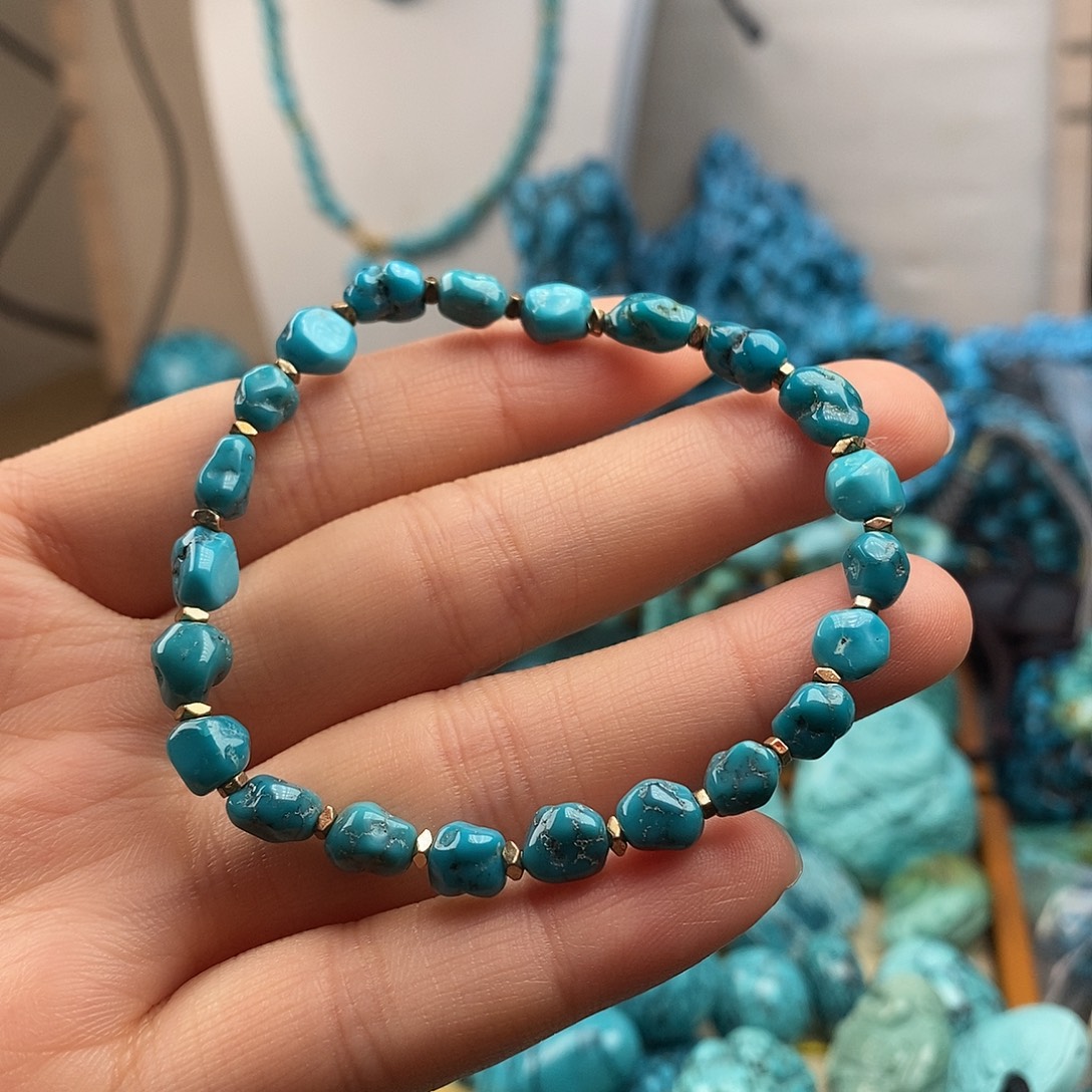 绿松石未镶嵌珠宝半成品