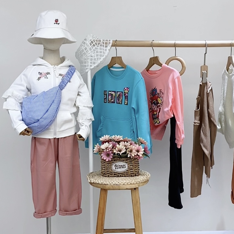 Q734#HL-011816花灰外套品牌童装外套