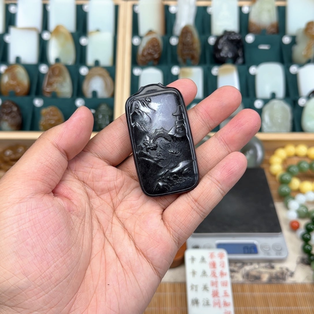 和田玉挂件未镶嵌