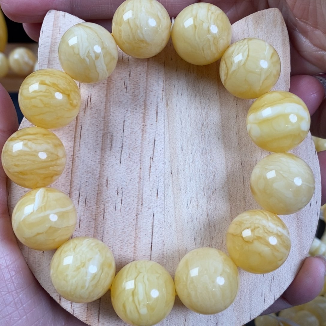 蜜蜡裸石未镶嵌18➕满蜡虎皮