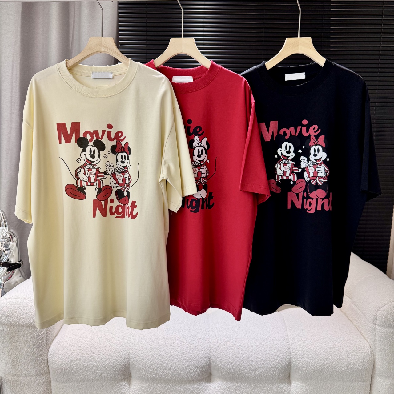 【奇奇贴贴】100%棉~春季新款卡通短袖T恤女韩系中长款洋气上衣8870