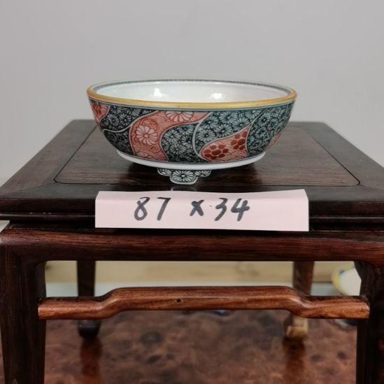 陶大德堂手工手绘釉盆