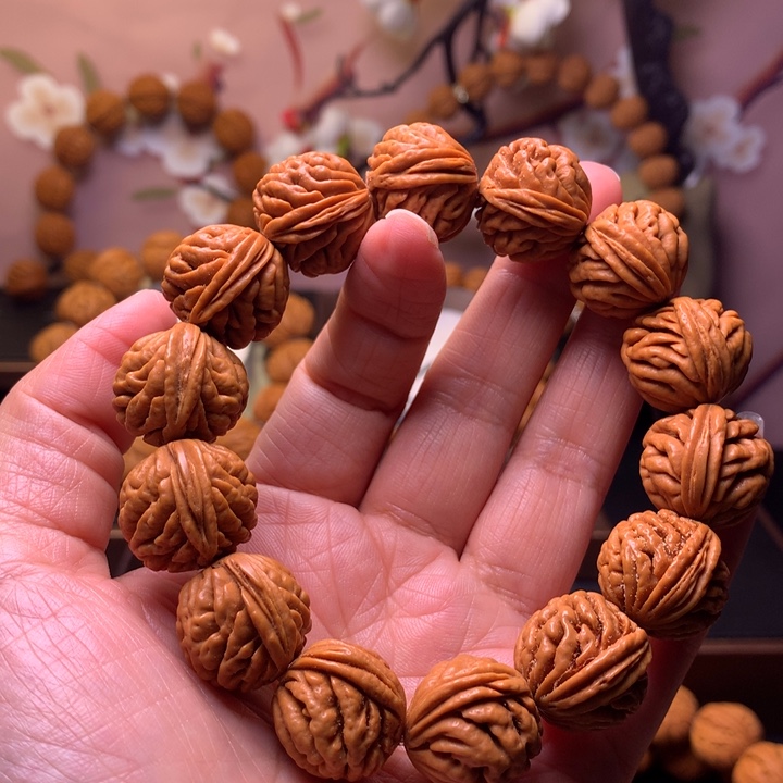 桃核手串龙纹桃核1