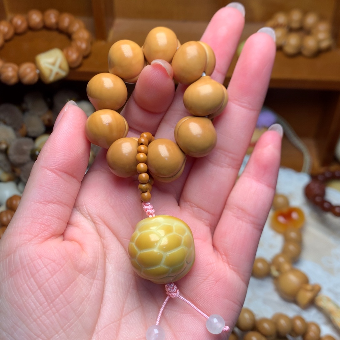 吊坠猴头核桃15高定屁桃手捻富甲