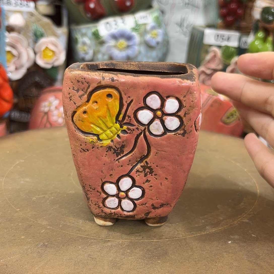 粗陶多肉花盆花盆