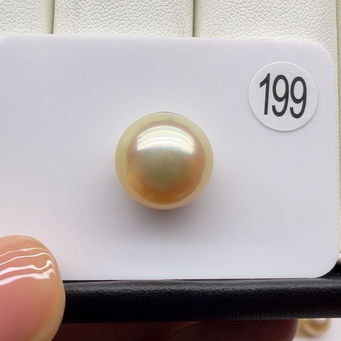 金珠裸珠12+ mm海水珍珠未镶嵌
