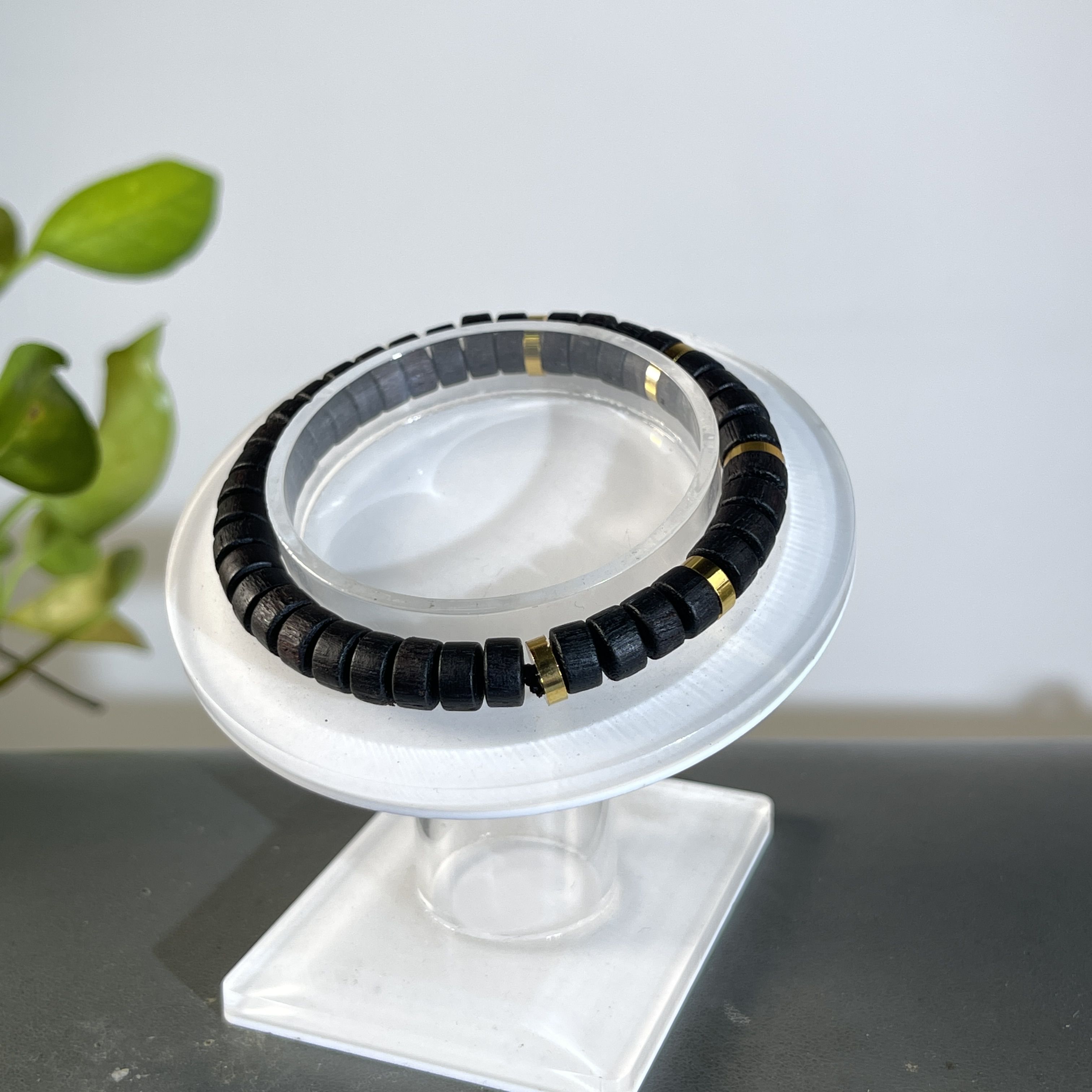 GXCX-3785 降真香片片手串 约：7mm*46颗