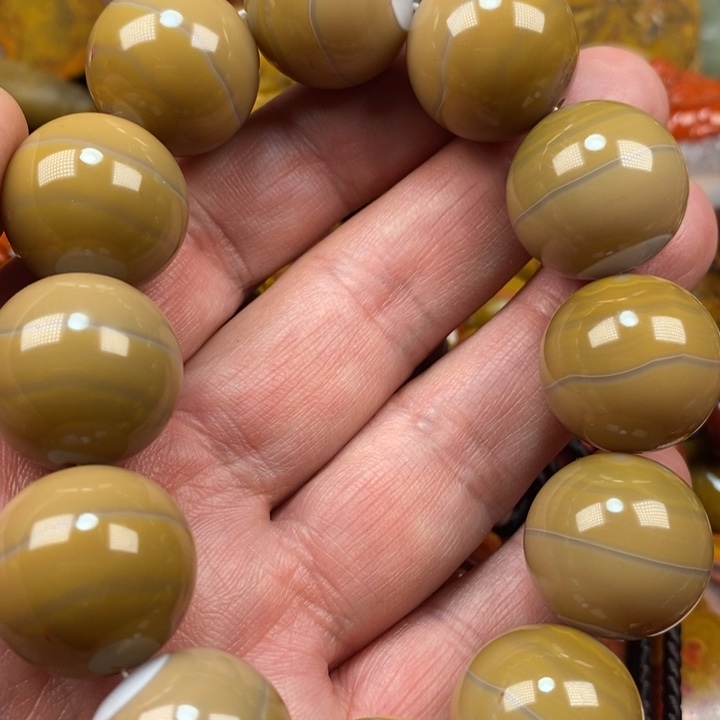 玛瑙/玉髓手链未镶嵌k*i