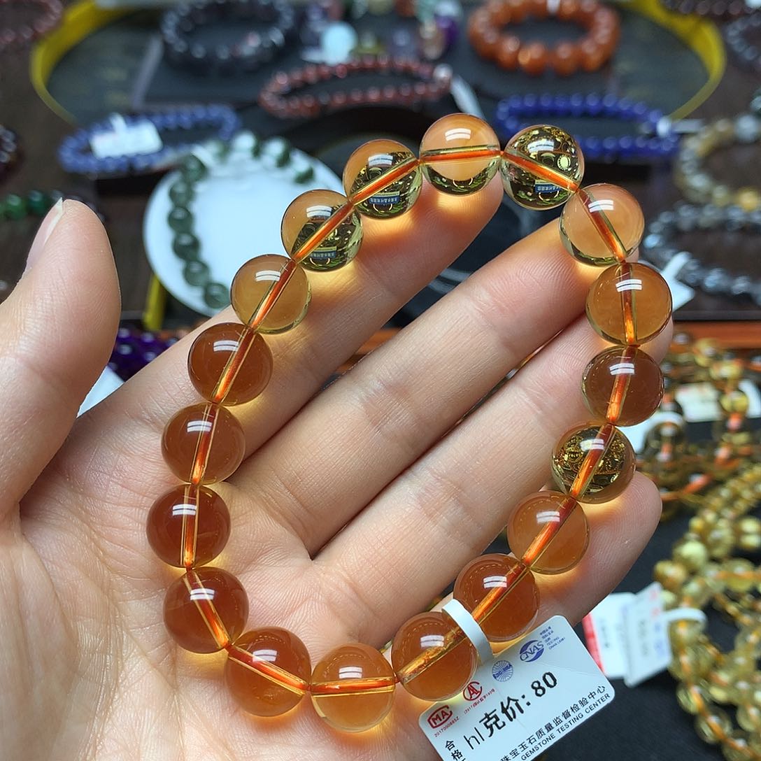 水晶手链未镶嵌手链