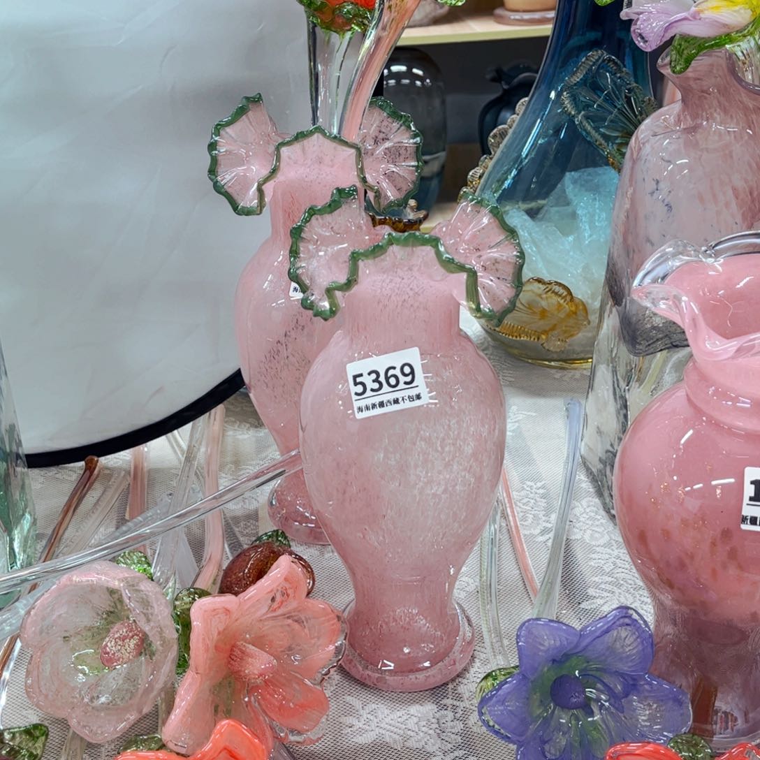 5369 家悦美居琉璃花瓶