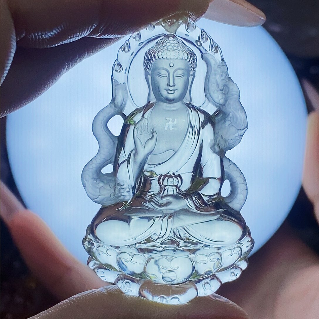 水晶颈饰未镶嵌木****1吊坠