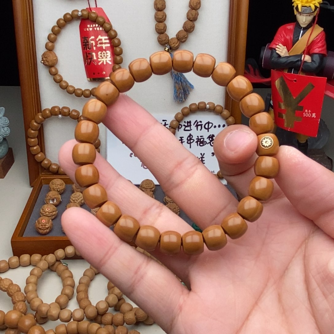 猴头核桃手串直切9.0