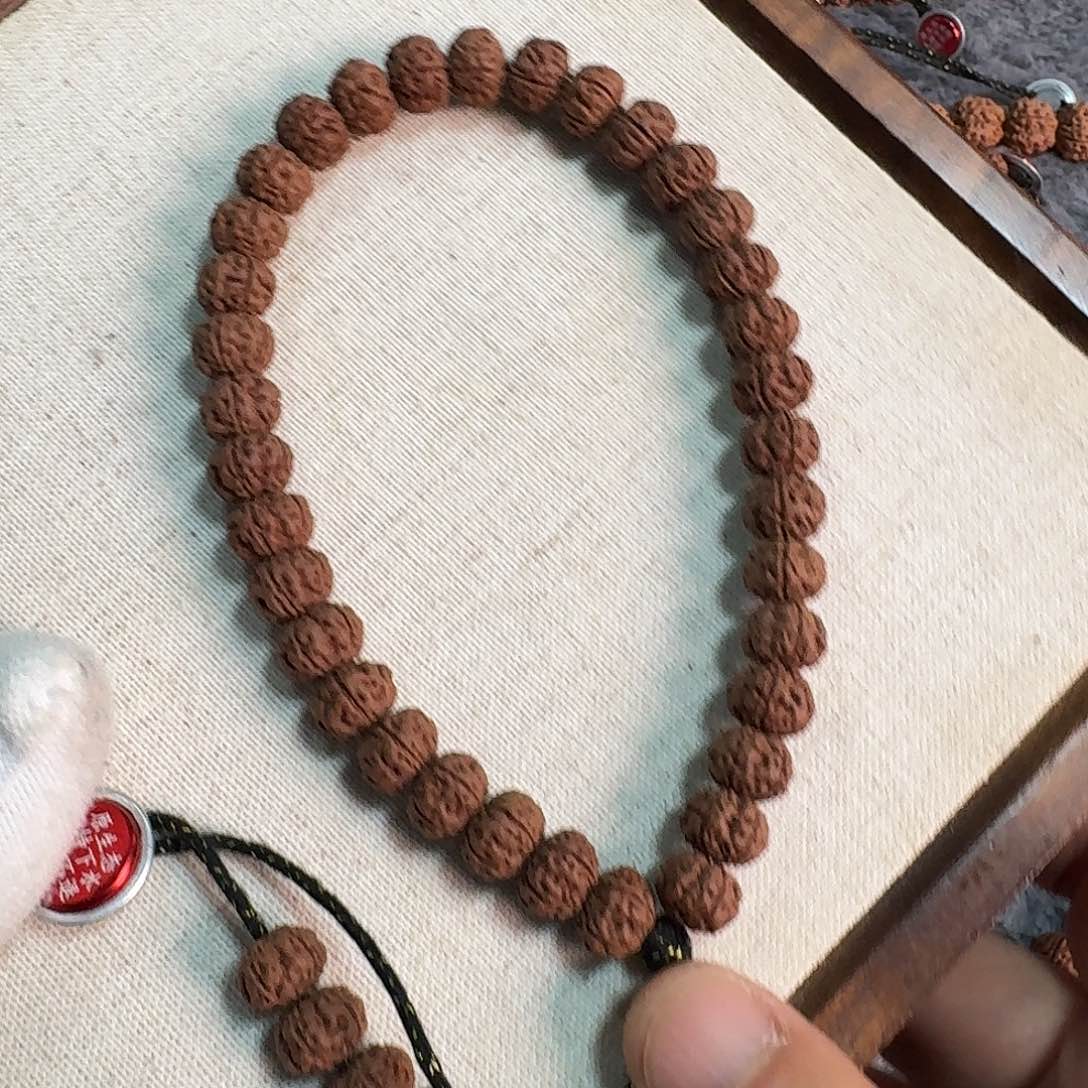 金刚菩提手串SSS+定制级纯血老树王单圈 9+