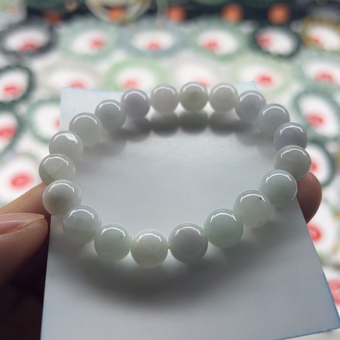 翡翠手链未镶嵌卡10