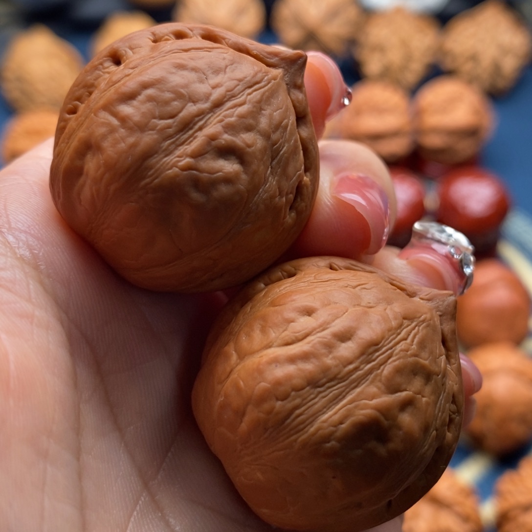 文玩核桃把件精品小手捻