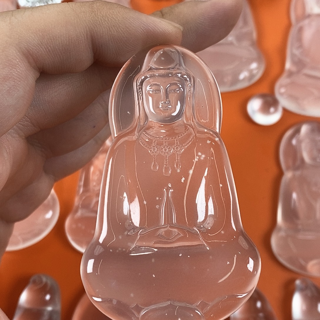 取***舍石英质玉未镶嵌吊坠(不含链)