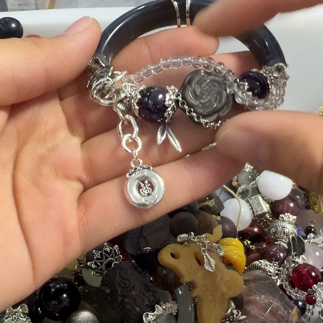 手链水晶未镶嵌水晶手链