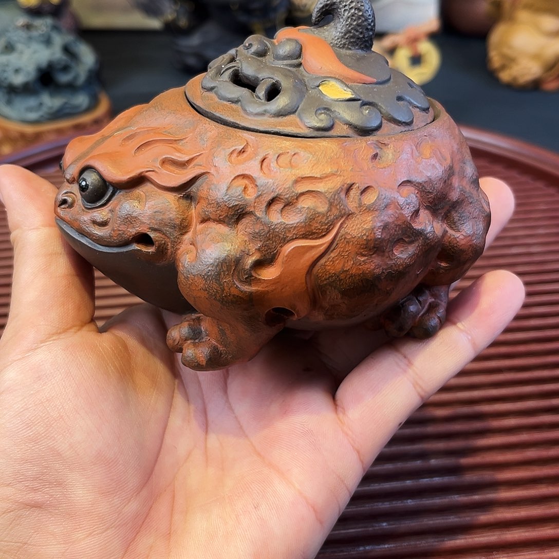 紫砂茶杯高端紫砂茶宠