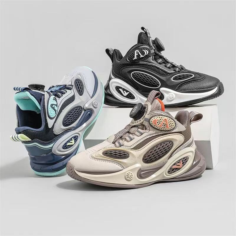 127儿童新款轻便篮球鞋春季春秋男童透气运动鞋鞋子春秋款