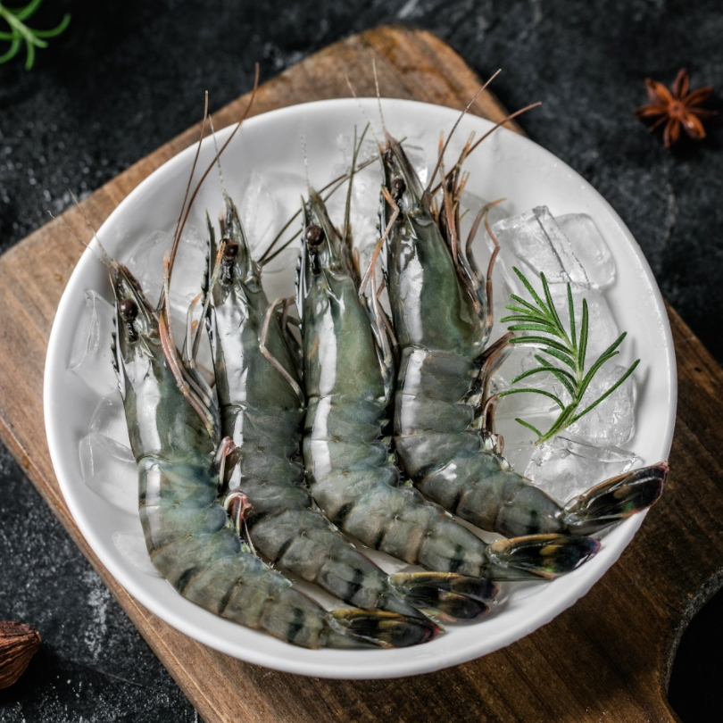 黑虎虾个大体肥壳薄肉嫩烧烤大虾鲜嫩年货送礼