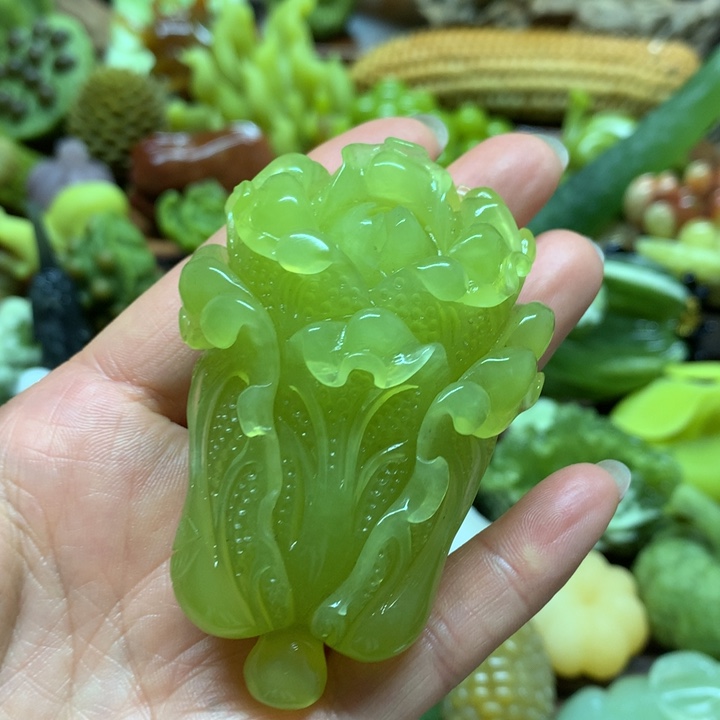 蛇纹石玉手把未镶嵌