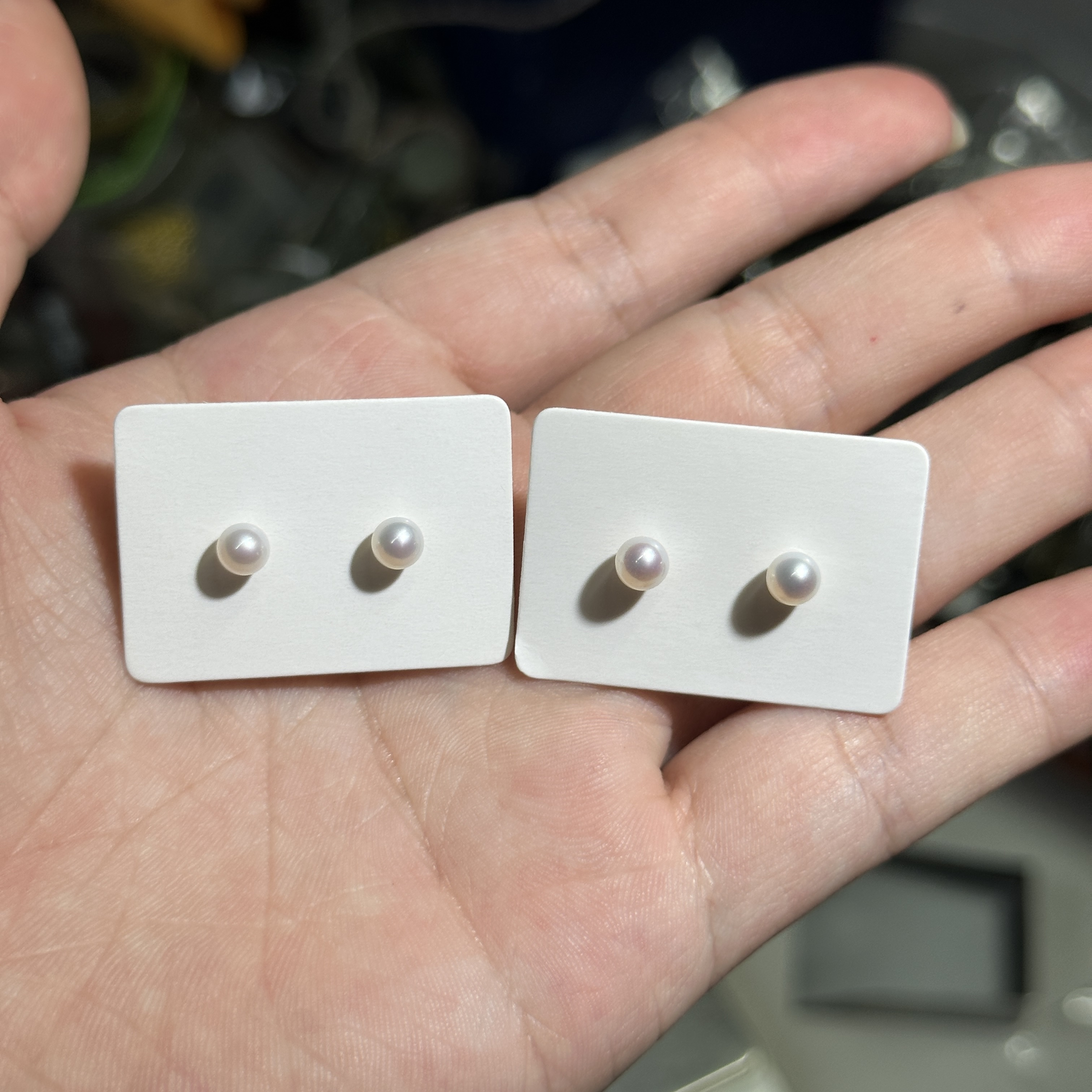 【R52】珍珠耳钉多样性发其一