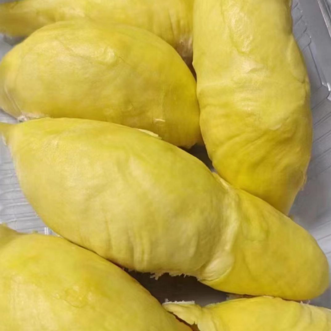 新鲜金枕榴莲4.5-5斤，核小金枕越南