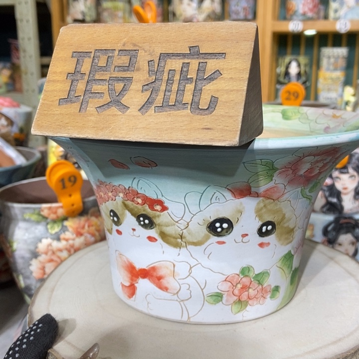 红陶景德镇艺术手绘作品