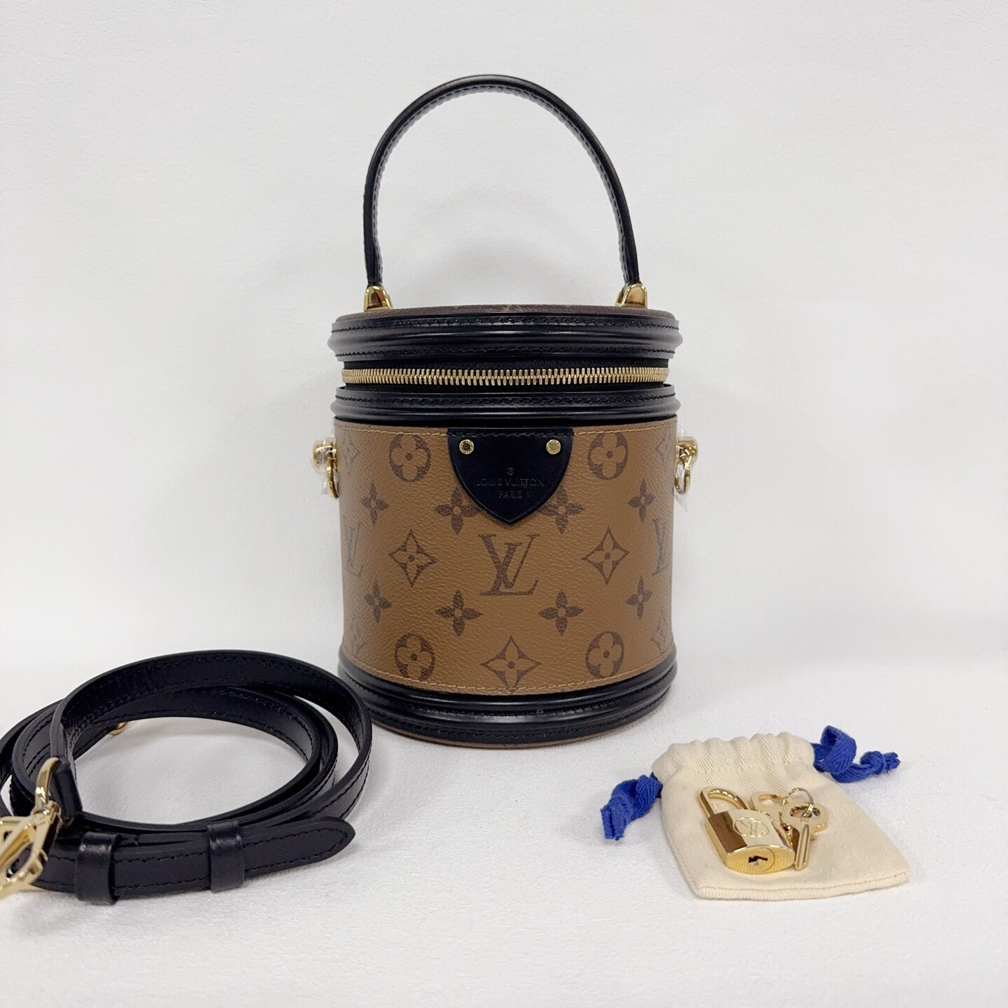 99新 LouisVuitton/路易威登 发财桶 芯片款 0214