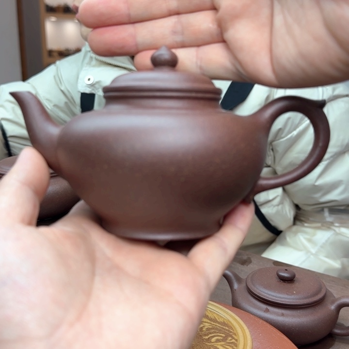 紫砂茶壶底槽清微瑕特价笑樱壶300CC