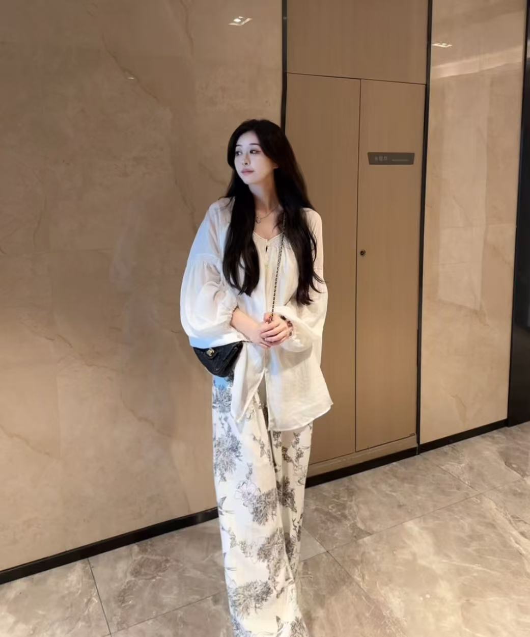 【高个子定制】松弛氛围感上衣慵懒宽松衬衫