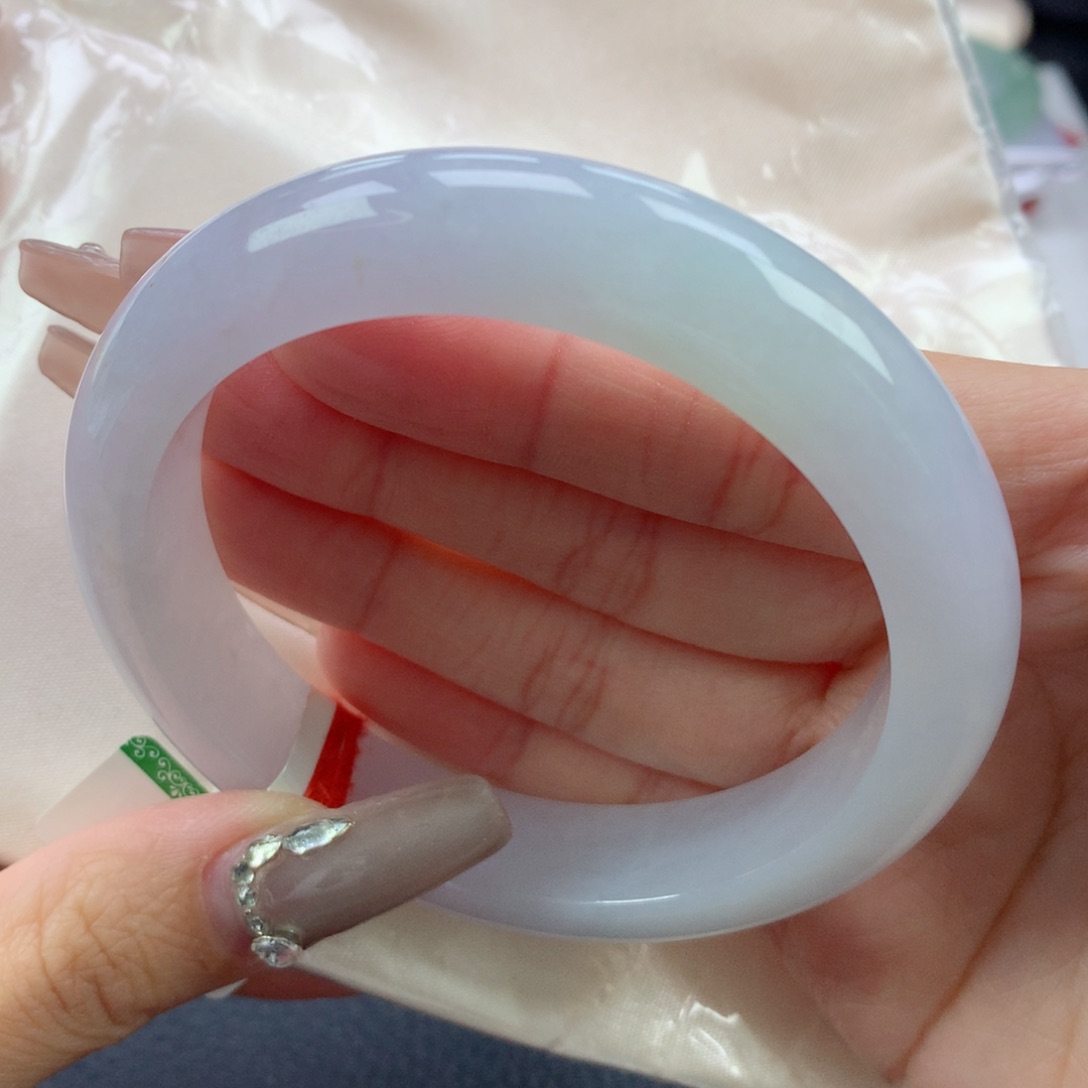 翡翠手镯未镶嵌60.5正圈