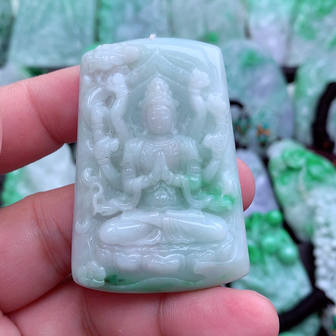 翡翠吊坠(不含链)未镶嵌