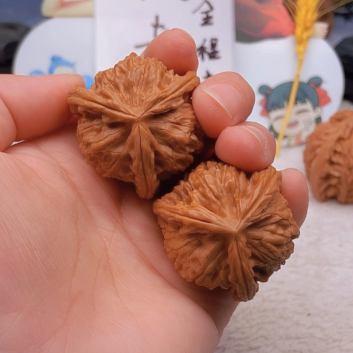 吊坠文玩核桃紧*罗三棱