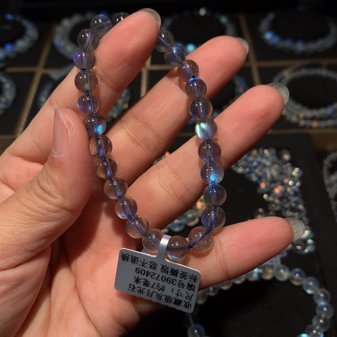 拉长石手链7未镶嵌昕*✨