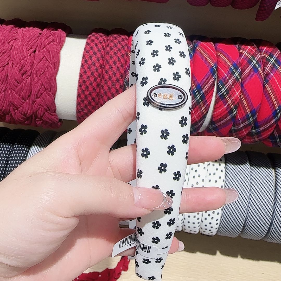 皮质铁合金点点过发箍