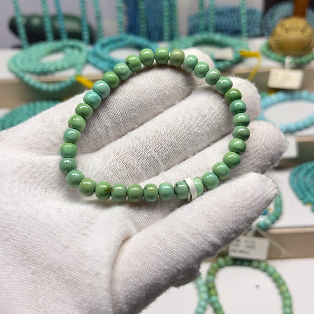 绿松石未镶嵌手链