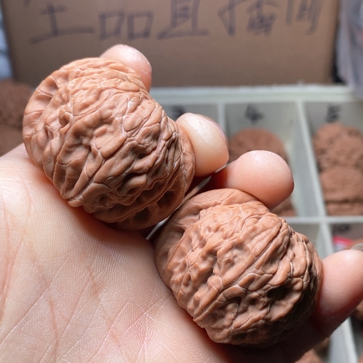 文玩核桃吊坠磨盘