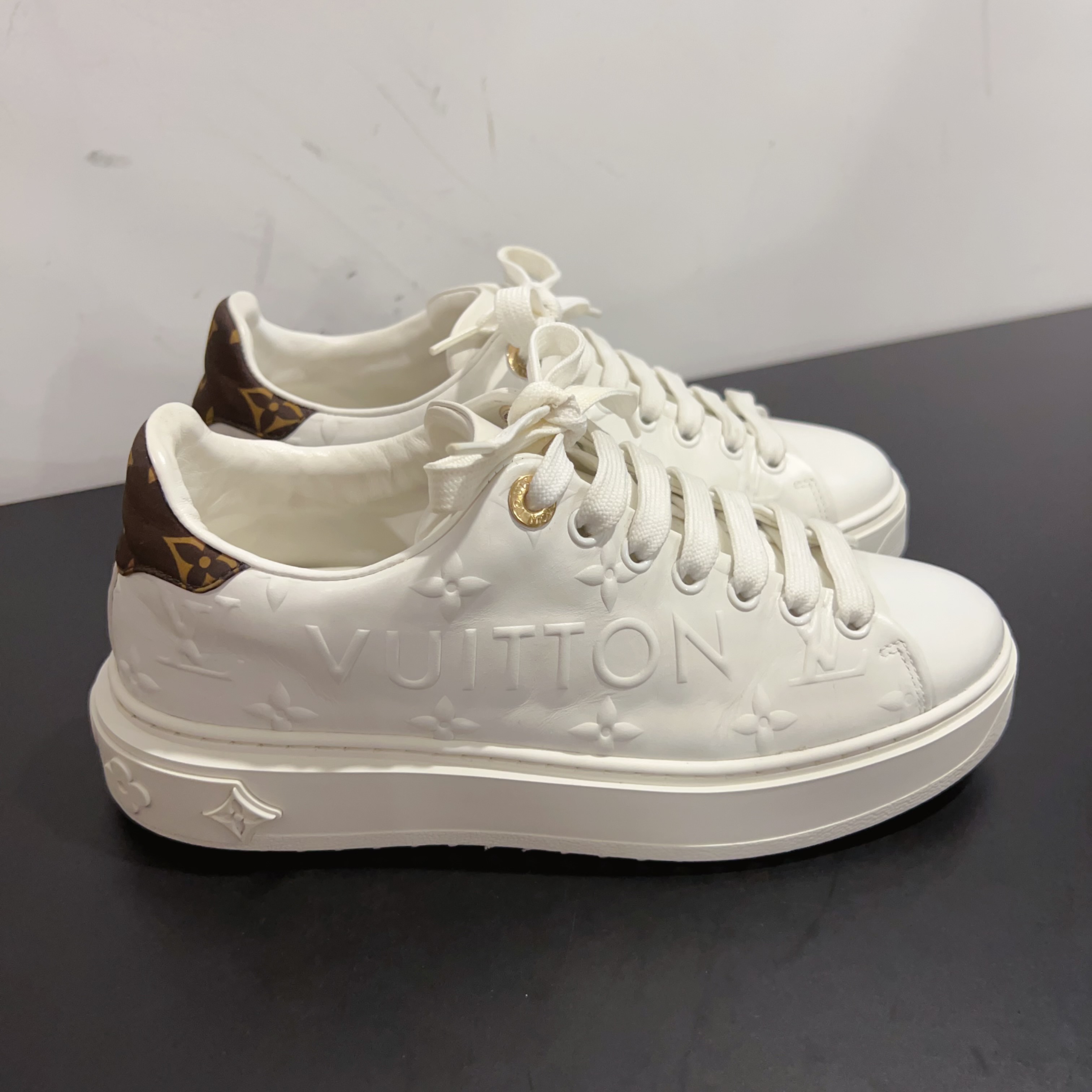 99新 LouisVuitton/路易威登 板鞋 成色看直播尺码35.5、GSS29169 